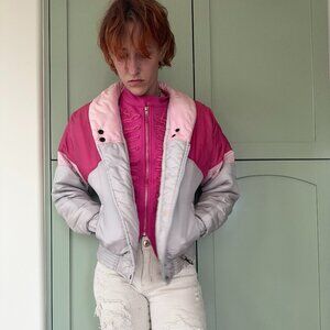 Pink Puffer Jacket